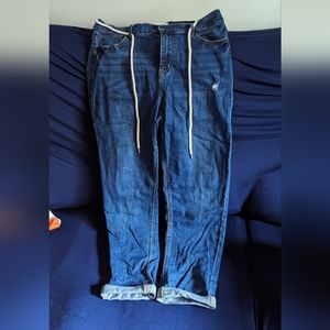 Mom blue jeans